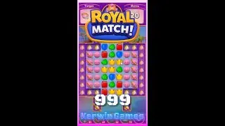 Royal Match Level 999 - Super Hard Level - No Boosters Gameplay