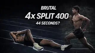 4x400m Workout / Training for 44 Seconds