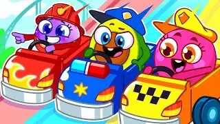 Fun Rides & Slides with Toy Cars 🤩🛝 Songs for Kids 🎶KiddyHacks Series