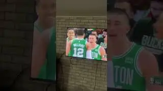 Jrue Holiday half court shot at the buzzer bucks vs Boston
