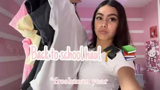 Back to school haul+shein haul!!