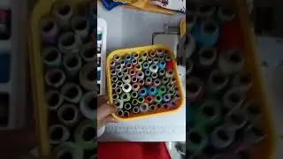 Organize sewing Threads and Bobbin easily