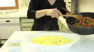 Delicious and Beautiful Jeweled Rice l SanaaCooks