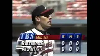 Baltimore ORIOLES at Atlanta BRAVES 4/1/94 Exhibition Original TBS Broadcast