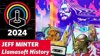 Jeff Minter The History of Llamasoft - PRGE 2024 - Portland Retro Gaming Expo
