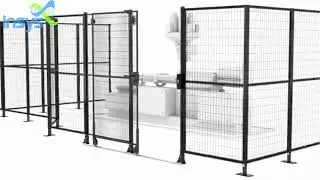 SATECH Safety Fencing Schmersal. #schmersal #satech #safetyfirst #satechnical #automationtechnology