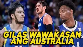 GILAS WAWAKASAN ANG PAGHAHARI NG AUSTRALIA! KAI SOTTO, AJ EDU AT JMF PUPULBUSIN ANG BOOMERS