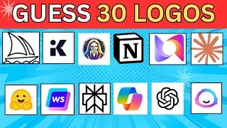 AI Logo Quiz 🔥  Can You Guess These 30 Famous AI Tools in 3 Seconds