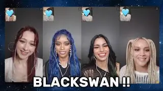 i met BLACKSWAN 블랙스완!! roll up fancall
