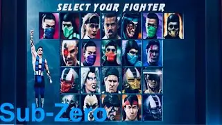1995 Arcade Ultimate MK3 : Legacy Kollection - Sub - zero playthrough 4K UHD