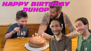 Mystery party balloons Happy Birthday Duhop vlog