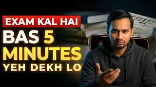 Kal Exam Hai? Bas 5 Minutes Yeh Sun Lo 🔥 | Madhyamik 2026 Class 10 Motivation