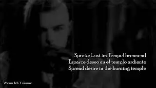 Lacrimosa - Versiegelt Glanzumstr&ouml;mt (Live 1998) (Subt&iacute;tulos Alem&aacute;n-Espa&ntilde;ol)