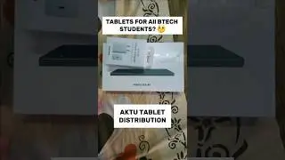 Tablet Distribution From U.P GOVT. | ABESIT TABLET DISTRIBUTION FOR ALL BTECH STUDENTS 🤔 | AKTU VLOG