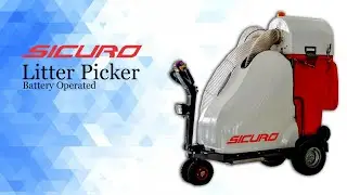 Sicuro Garbage Litter Picker/ Garbage Collector (Battery Operated)