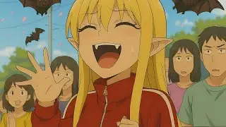 Fangs for the Interruption / Water You Mean It's Holy?🦇#animeartstyle #animememes #webcomicseries