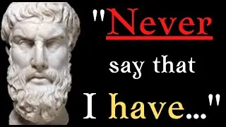 Best Quotes from EPICURUS || Life Changing Quotes || Quotes Positivity