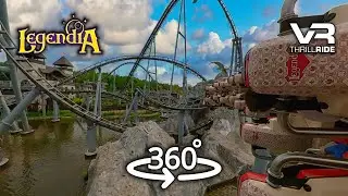 VR 360 extreme VR Roller Coaster LECH COASTER Legendia onride POV Vekoma Bermuda Blitz