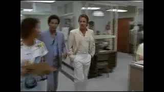 MIAMI VICE S1 Behind the scenes Don Johnson Michael Mann