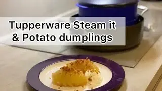 Tupperware steam it & potato dumplings.