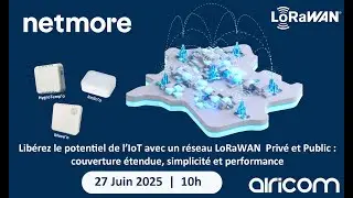 Libérez le potentiel de l’IoT avec un réseau LoRaWAN  Privé et Public   couverture étendue, simplici