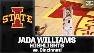 Jada Williams 44 POINT CAREER NIGHT🔥🔥 vs. Cincinnati | Big 12 Basketball