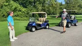 Golf Course Etiquette (Cart Path)