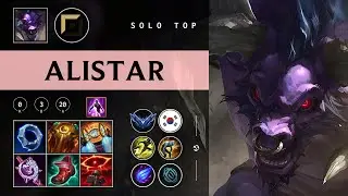 Alistar Top vs Riven - KR Diamond Patch 26.01