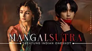 When your Lover ties you 𝐌𝐚𝐧𝐠𝐚𝐥𝐬𝐮𝐭𝐫𝐚 after your husband's death..|| Taehyung Indian Oneshot ||