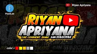CARA BIKIN LOGO CHANNEL YOUTUBE DI PIXELLAB