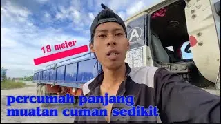 bawa truk panjang 18meter ➡️ panjang bukan main muatannya yang main main