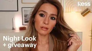NIGHT LOOK Makeup Tutorial + VERLOSUNG  ✨ |  Kess Berlin