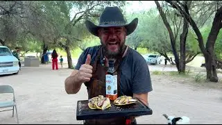 Aguachile de Papada de Cerdo desde el Río en mi Nuevo Ram Bighorn 2025
