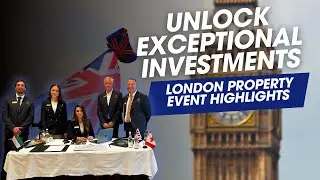 Turn Decisions into Gold! | London Property Showcase Recap #dubai #investment #investmentopportunity
