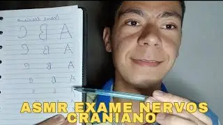 ASMR EXAME DE NERVOS CRANIANOS PRA VOCÊ RELAXAR SUAVE ZZZ 😴 😴. 