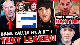 Dana White NASTY TEXT MESSAGE LEAKED! Tony Ferguson TRIED TO FIGHT Dominick Cruz!?