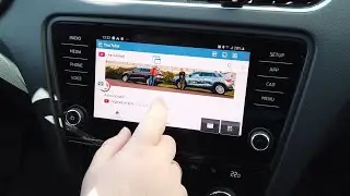 Mirrorlink в SKODA OCTAVIA с Samsung Galaxy S8