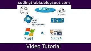 Install Tiki Wiki CMS Groupware 15.2 on Windows 7 localhost ( XAMPP 5.6.24 ) byAO