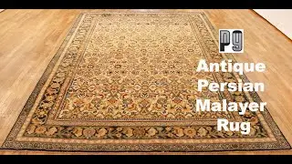 PGNY Antique Carpets & Tapestries - Item # 32417 Antique Persian Malayer Rug 10'6