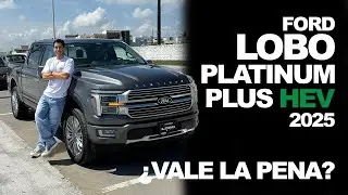 Ford Lobo 2025 Platinum Plus HEV | Potencia H&iacute;brida, Lujo Total y Tecnolog&iacute;a 4x4 de Otro Nivel