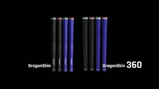 DragonSkin Golf Grips is thrilled to introduce the new 360 Series of golf grips.