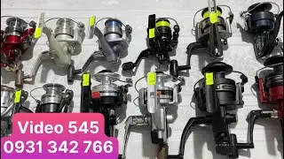 Máy Câu Nhật Bãi Mới Nhất: Máy Daiwa Đuôi Chuột Size Lớn, Máy Diamond Đuôi Chuột Rất Đẹp (Video 545)