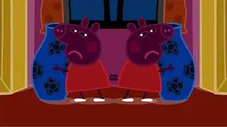 Its not funny, Peppa! sponsored by Gamavision Csupo Effects!