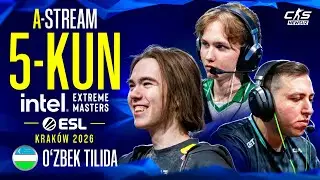 [UZ] 5-KUN | STREAM A | IEM KRAKOW 2026 | FURIA 0:1 The MongolZ