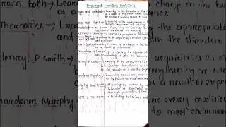 Important learning definition #pedagogy #ssbtgt #trendingshorts #education #rht#kvs#nvs#emrs