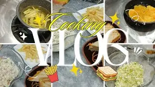 ~EASY EVENING SNACKS 🥨~ COLD SANDWICHES, FRIES, COLESLAW✨