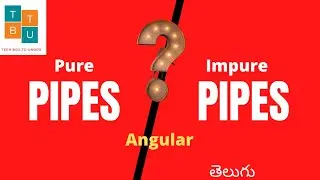 Pure Pipes and Impure Pipes in angular in Telugu | #tbtu #techboxtounbox