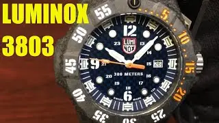 Luminox Carbon SEAL Limited Edition 300m WR Watch 3803