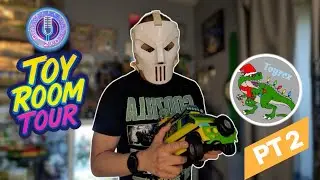 TMNT Toy Room Tour Part 2 | Toy Rex Shows His Incredible TMNT Display | GrownAssMenToyz