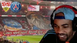 VfB Stuttgart 1:4 PSG 2025 Amazing Choreo, Pyro & Support | Footdribbler FC